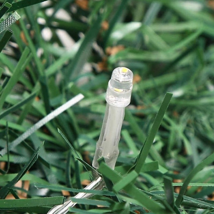 Ghirlanda de craciun, cu merisoare si conuri, instalatie, din brad artificial, 270 cm