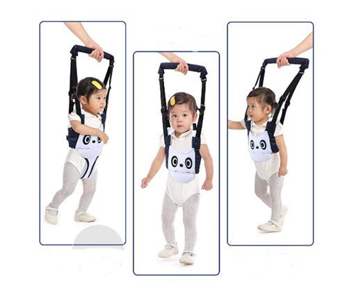 Ham bebe cu suport tip chilot detasabil, premergator, asistare mers, unisex, bumbac, ergonomic, model bufnita - BUZ.RO