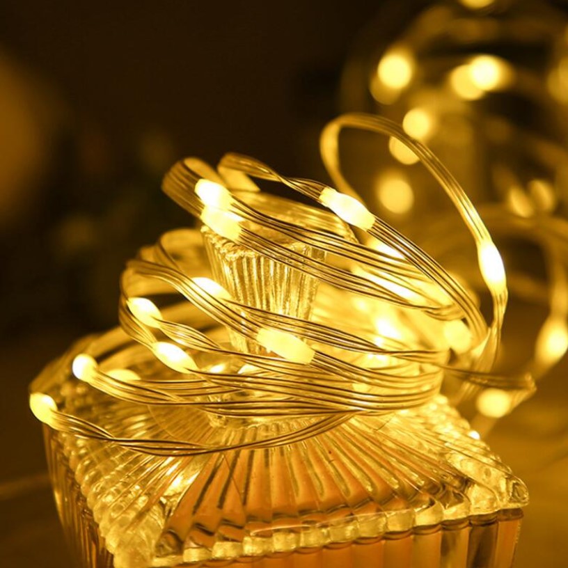 Instalatie pentru craciun, luminoasa, 20 metri, 200 leduri, pentru interior sau exterior, alb cald