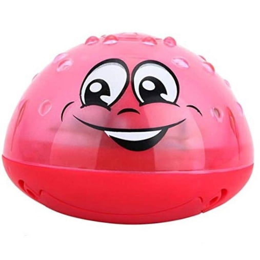 Jucarie de baie copii, tip stropitoare, lumini si sunete, rosie