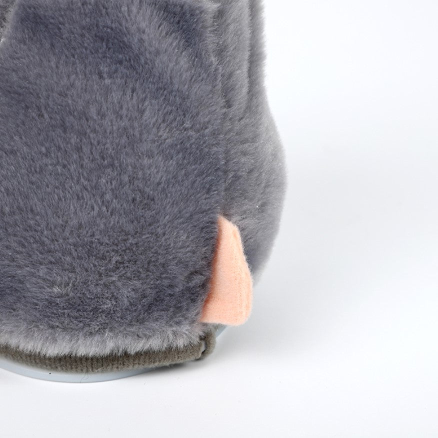 Jucarie interactiva, hamster vorbitor, bebelusi, copii, din plus, educativa, inregistreaza si reda vocea, imitator, gri