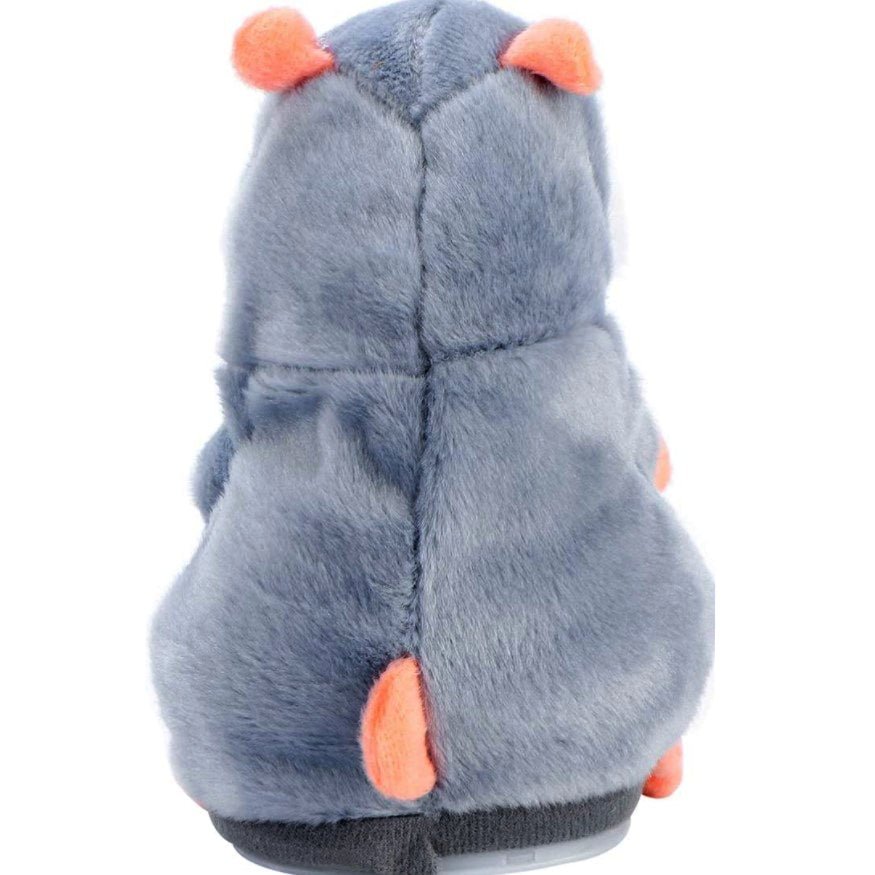 Jucarie interactiva, hamster vorbitor, bebelusi, copii, din plus, educativa, inregistreaza si reda vocea, imitator, gri - BUZ.RO