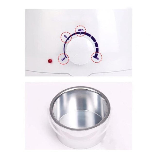 Kit epilare ceara, incalzitor ceara, ceara epilat, ceara cutie, miere, 400ml, spatula lemn, ulei dupa epilare 400ml