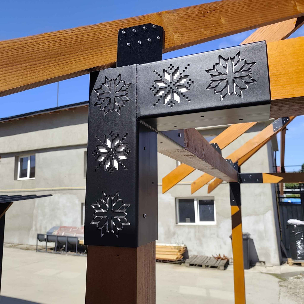 Kit Metalic Constructie Foisor - Decupaj Motiv Traditional - BUZ.RO