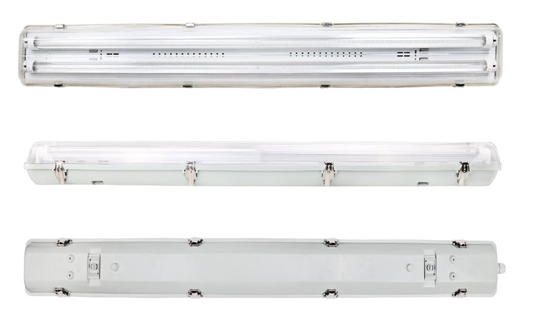 Corp de iluminat 18W interior / exterior, 4500k Lampă LED 18W, bară luminoasă pentru garaj, spalatorie auto și depozit 💡