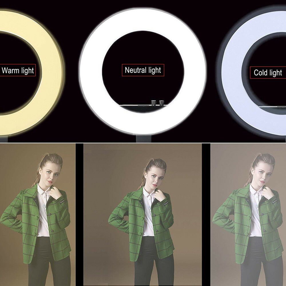 Lampa Led Profesionala Circulara Make UP, Photo Studio, Selfie Telefon, Ring Light 50W 3200K-5500K