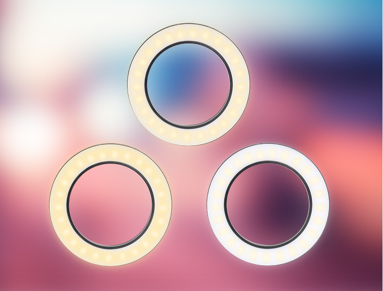 Lampa Led Profesionala Circulara Make UP, Photo Studio, Selfie Telefon, Ring Light 50W 3200K-5500K