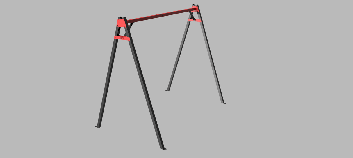 Leagan gradina copii/adulti, balansoar dublu de curte, metalic, cu accesorii incluse, cuib suspendat, 2,4x2,1m - BUZ.RO