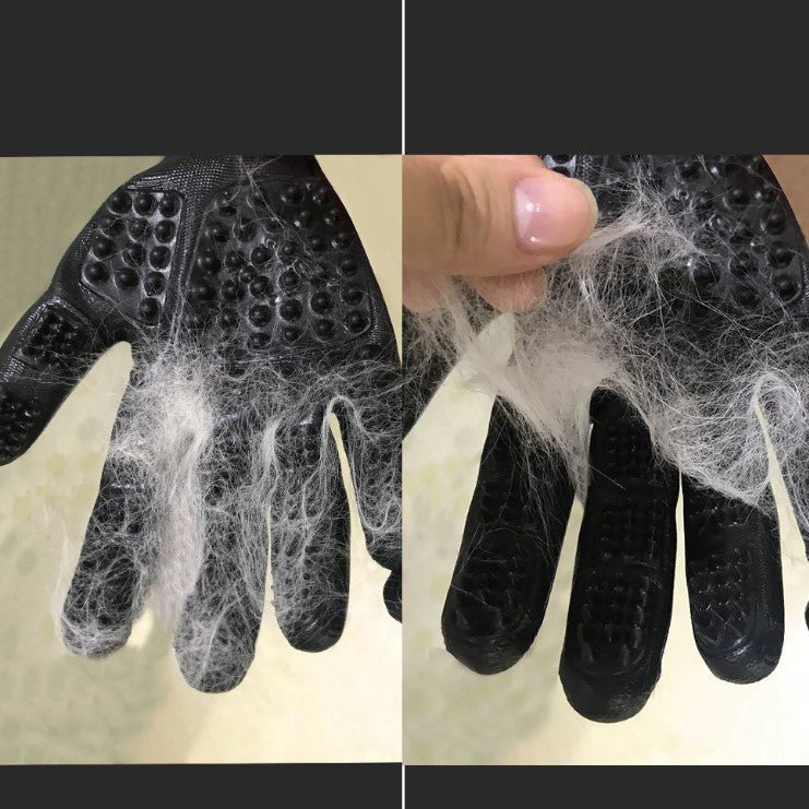 Manusi pentru curatarea, ingrijirea parului animalului de companie, anti muscaturi, anti zgarieturi - BUZ.RO