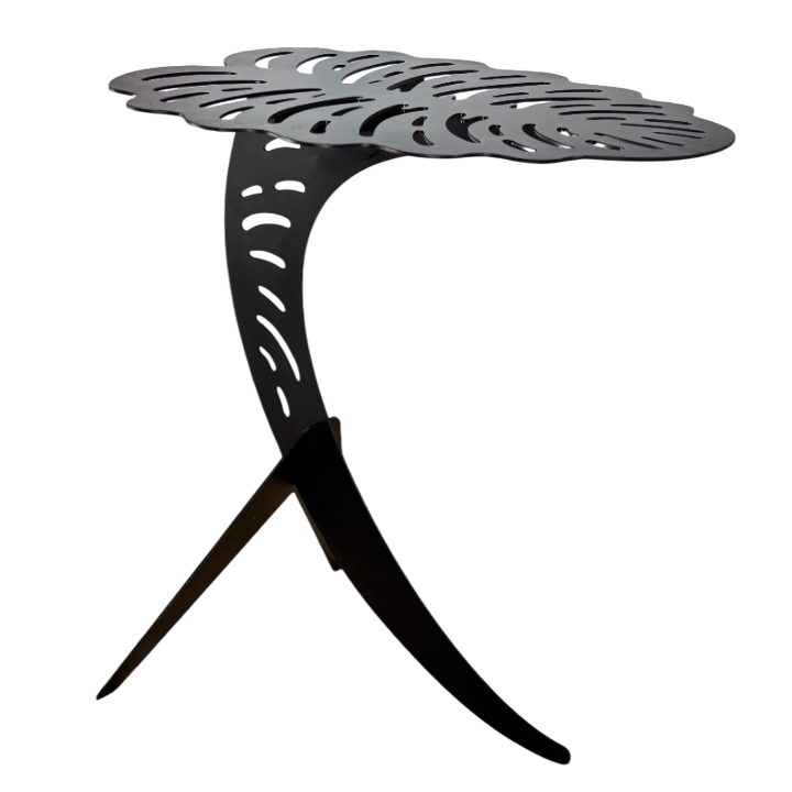 Masuta cafea, masuta laptop pat, portabila, multifunctionala, pentru living, modern, picior metalic METAL