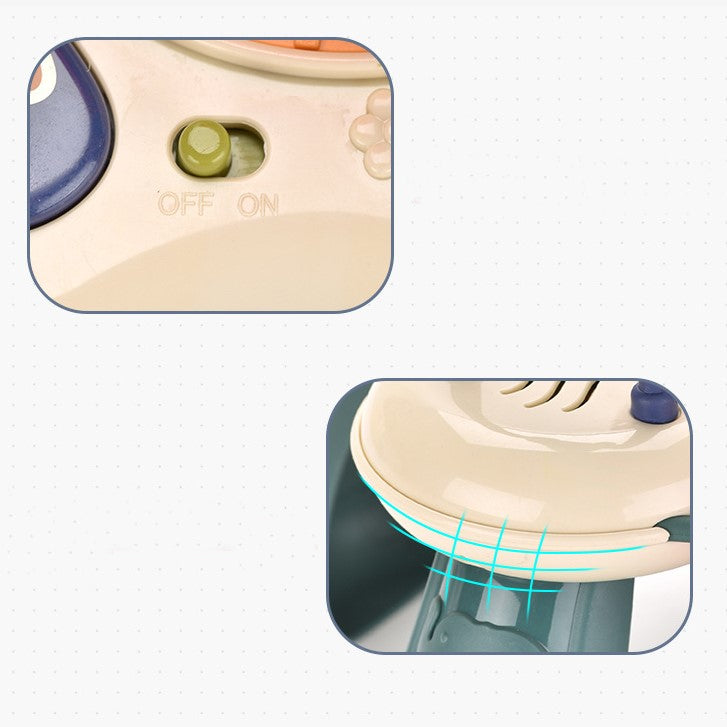 Masuta interactiva pentru bebelusi, copii, cu sunete si jucarii, lumini, educationala