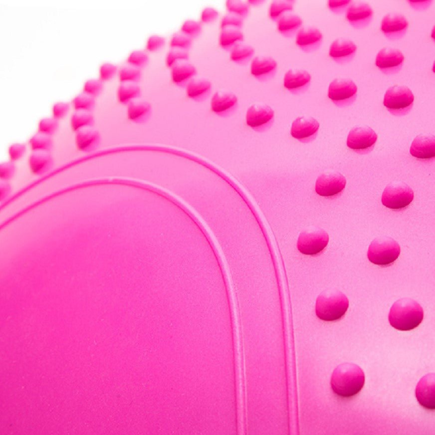 Minge echilibru bosu cu pompa inclusa si corzi elastice, diametru 60cm - BUZ.RO