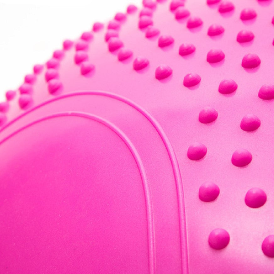 Minge echilibru bosu cu pompa inclusa si corzi elastice, diametru 60cm