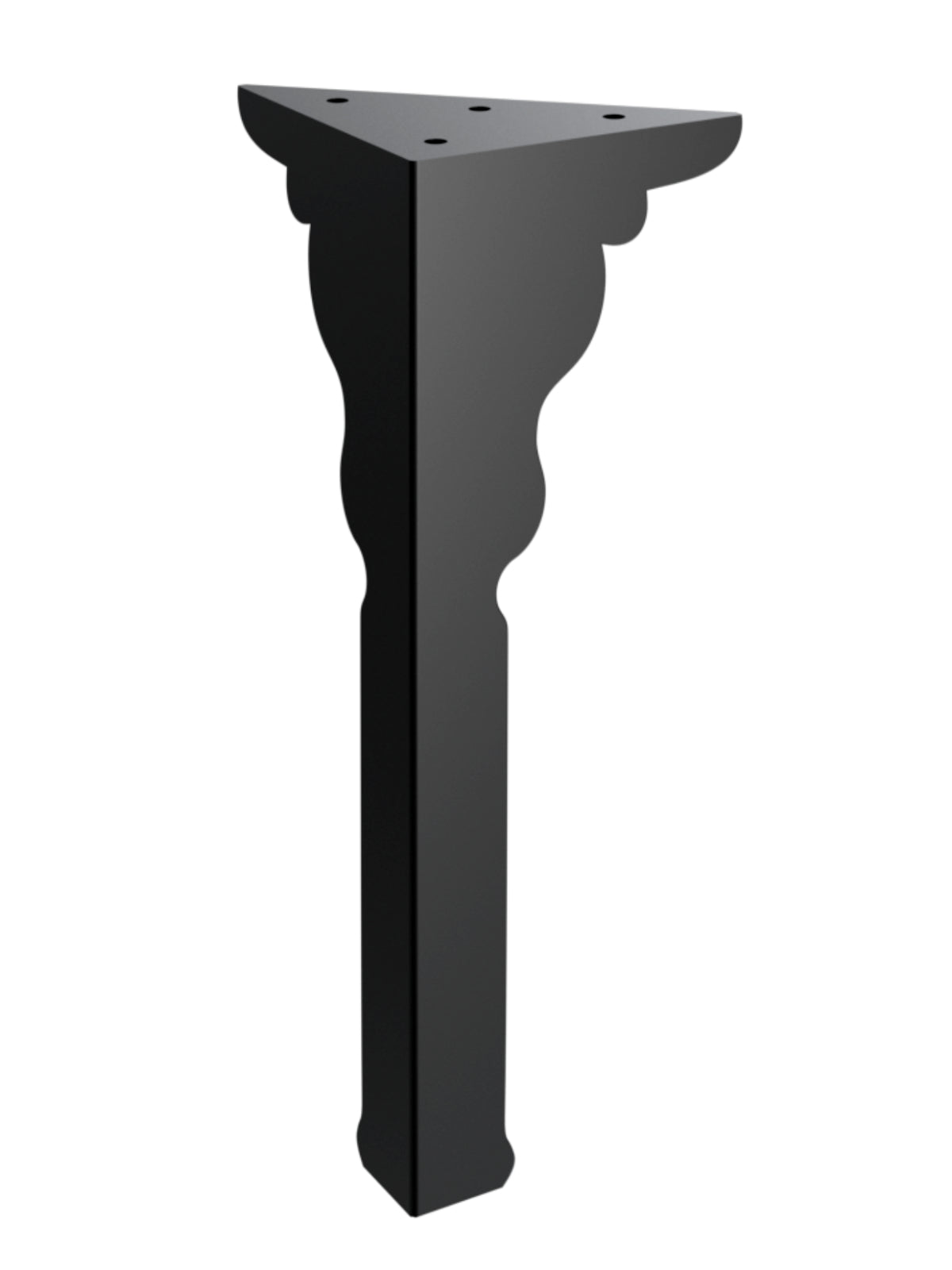 Picioare metalice mobilier,masa dinning, masuta cafea,comoda,consola, model valuri, set 4 bucati