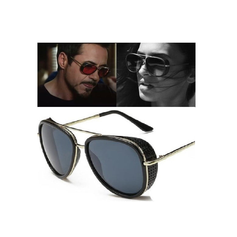 Ochelari de soare Iron Man, negri - BUZ.RO