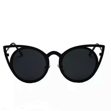 Ochelari de Soare Dama Cat Eye – Lentile Polarizate UV400, Design Elegant All-Black