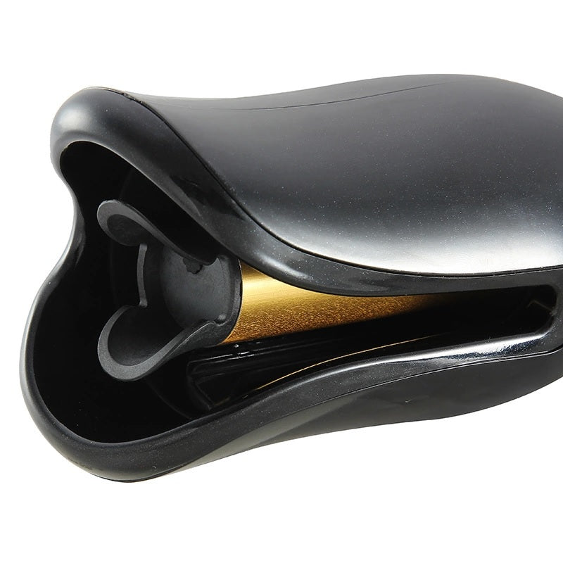 Ondulator Păr Automat cu Înveliș Ceramic – Temperatură Reglabilă și Rotire Bidirecțională, Negru