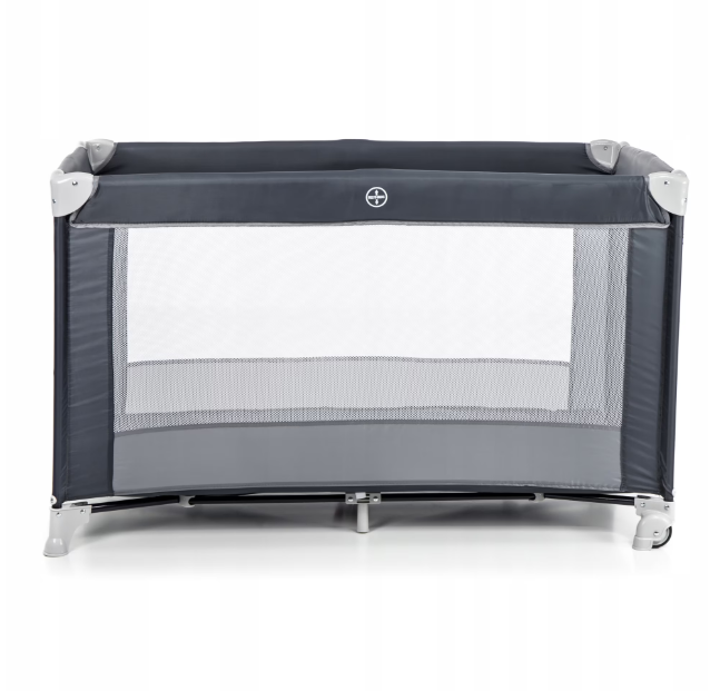 Patut bebe pliabil, usor de transportat, portabil ,design solid si elastic , 65x125x78 gri