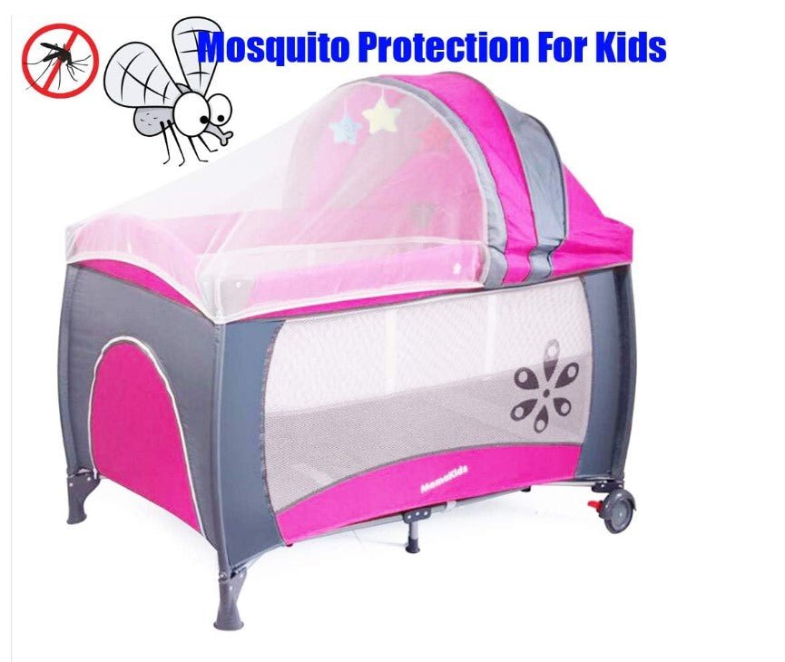 Patut bebe pliabil, usor de transportat, portabil ,design solid si elastic gri - BUZ.RO
