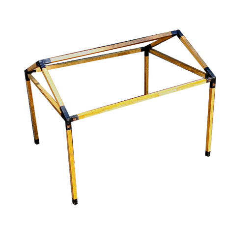 Pavilion Gradina kit Pergola, 3x4 m din lemn, rindeluit, cu imbinari metalice .