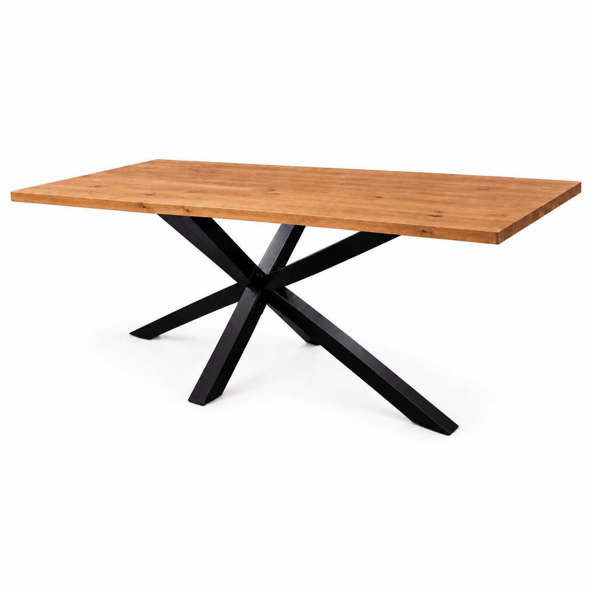 Picioare masa metal spider|masa bucatarie |180x70x72|profil 70 x 70 x 2| pentru blat 200–250 cm - BUZ.RO