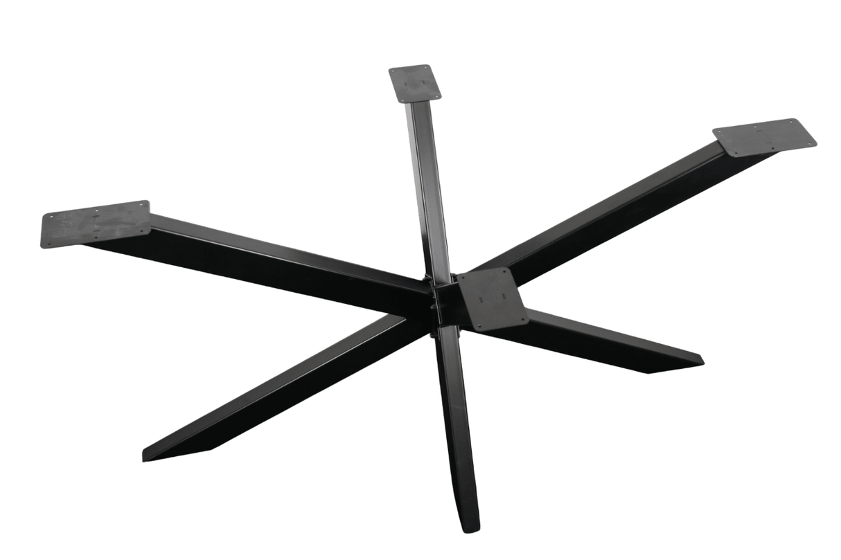 Picior metalic masa spider, negru, bucatarie/dining, 70x71x108cm - BUZ.RO