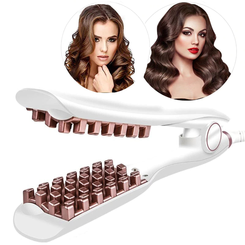 Placa de par creponat, ceramica, max 220 grade, 5 trepte temperatura