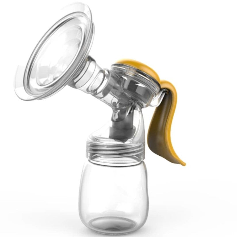 Pompa de san manuala Doopser, alaptare naturala, biberon cu senzor temperatura, tetina, cupa silicon, 2 nivele ajustabile