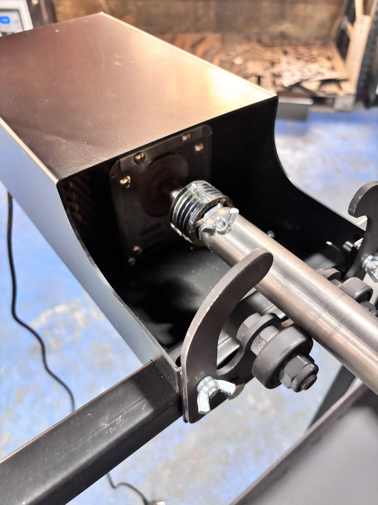 Protap Rotisor inox ,electric profesional 100 kg , porc ,purcel,vitel,berbecut,berbec ,cu focar reglabil, 160 cm x 60 cm - BUZ.RO