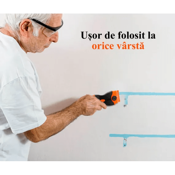 Racleta Plita, Cuptor și Sticla – Oțel Inoxidabil + Plastic, cu Lame de Schimb - BUZ.RO