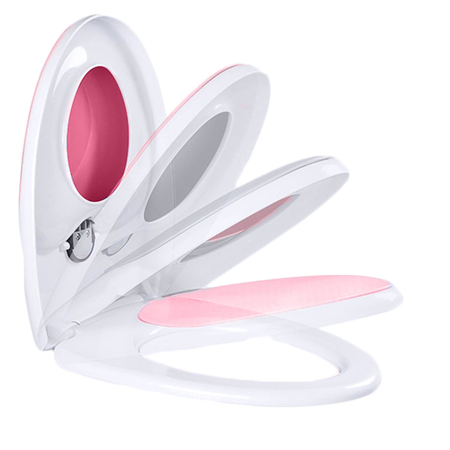 Reductor WC copii portabil, suprafata de siguranta antialunecare, antiderapant, albastru, forma lacrima, 45L x 37l cm