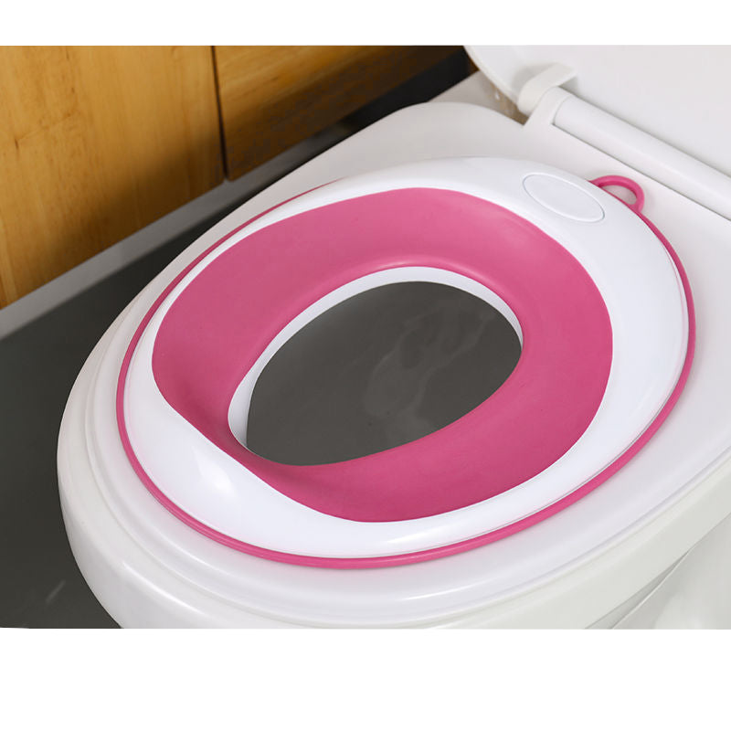 Reductor WC copii, portabil, antiderapant, cu inel de prindere