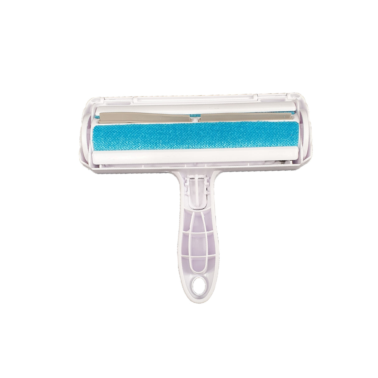 Rola pentru indepartarea scamelor si parului de animale, bidirectionala, albastru, buz