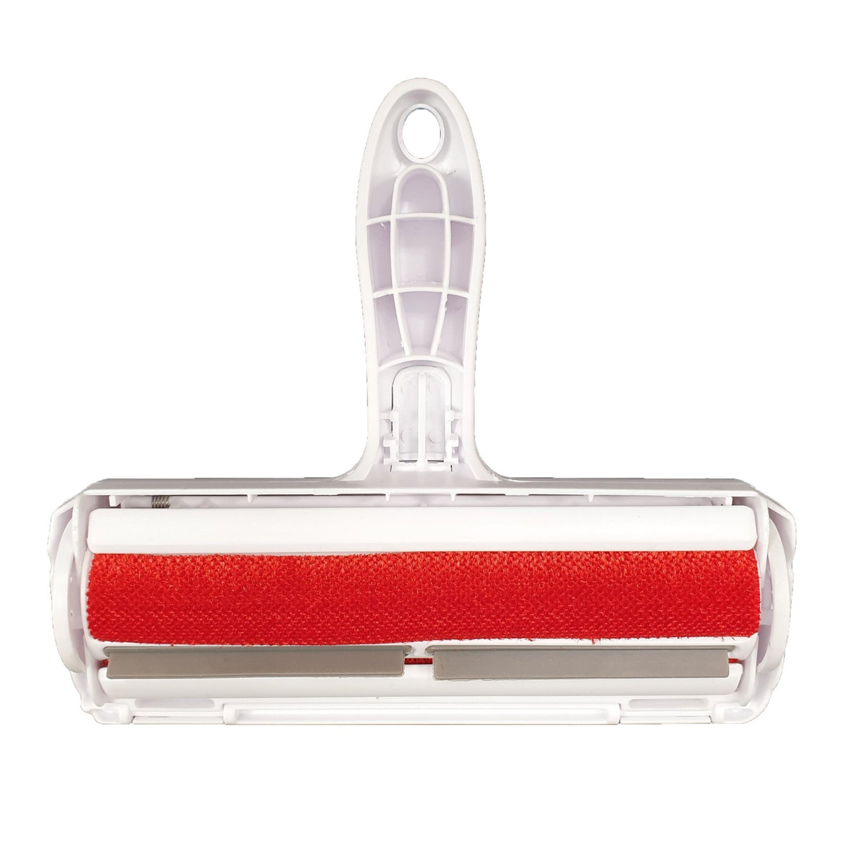 Rola pentru indepartarea scamelor si parului de animale, bidirectionala, rosu, 20x20x3 cm, buz® - BUZ.RO