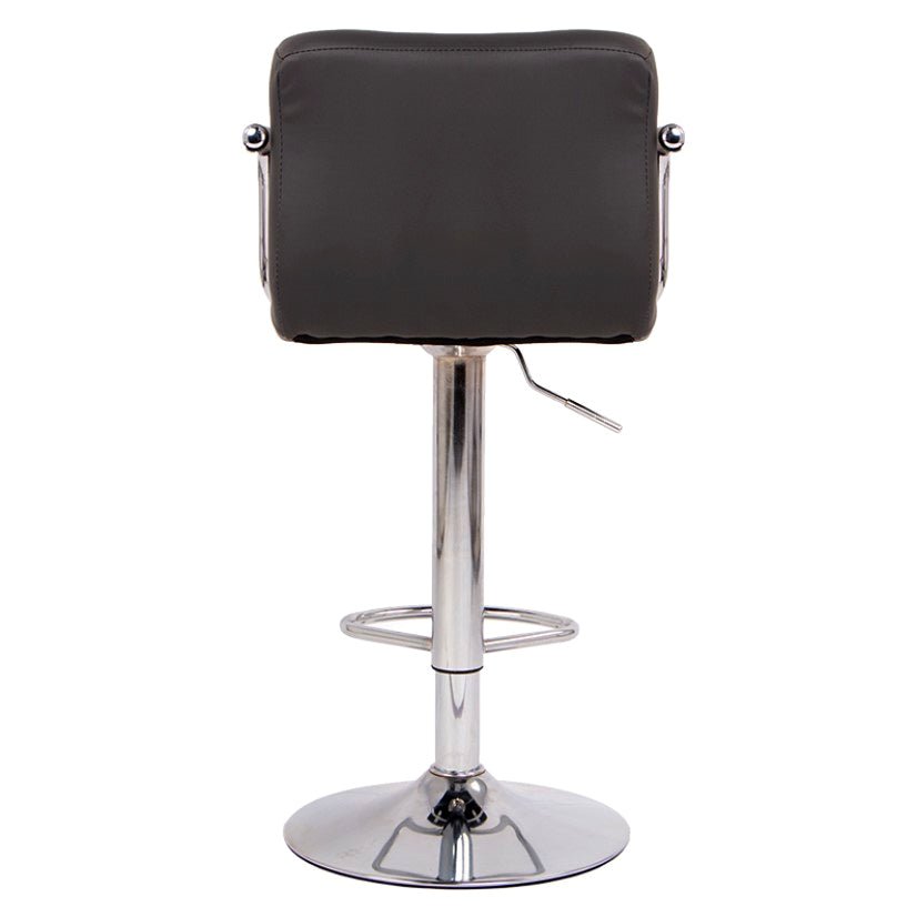 Scaun bar, scaun salon, inaltime reglabila, dimensiuni 116x43cm, negru - BUZ.RO