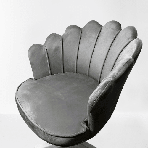 Scaun birou, modern, catifea, elegant, ergonomic, rotativ, inaltime reglabila intre 37 - 47 cm - BUZ.RO