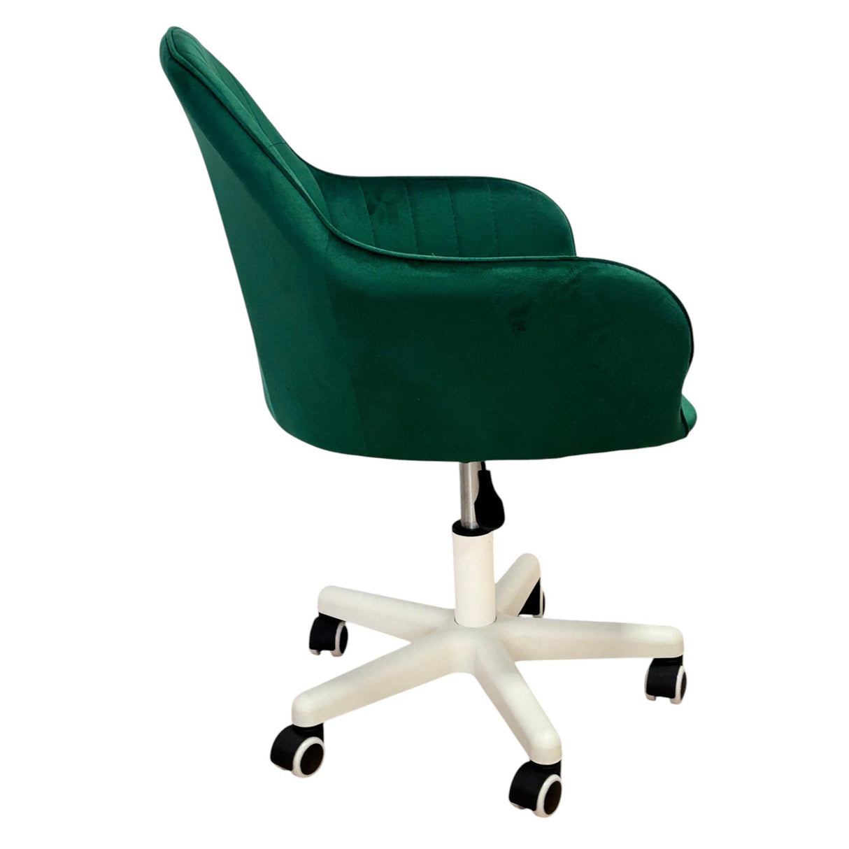 Scaun birou, modern, din catifea, cu inaltime reglabila intre 30 - 40 cm - BUZ.RO