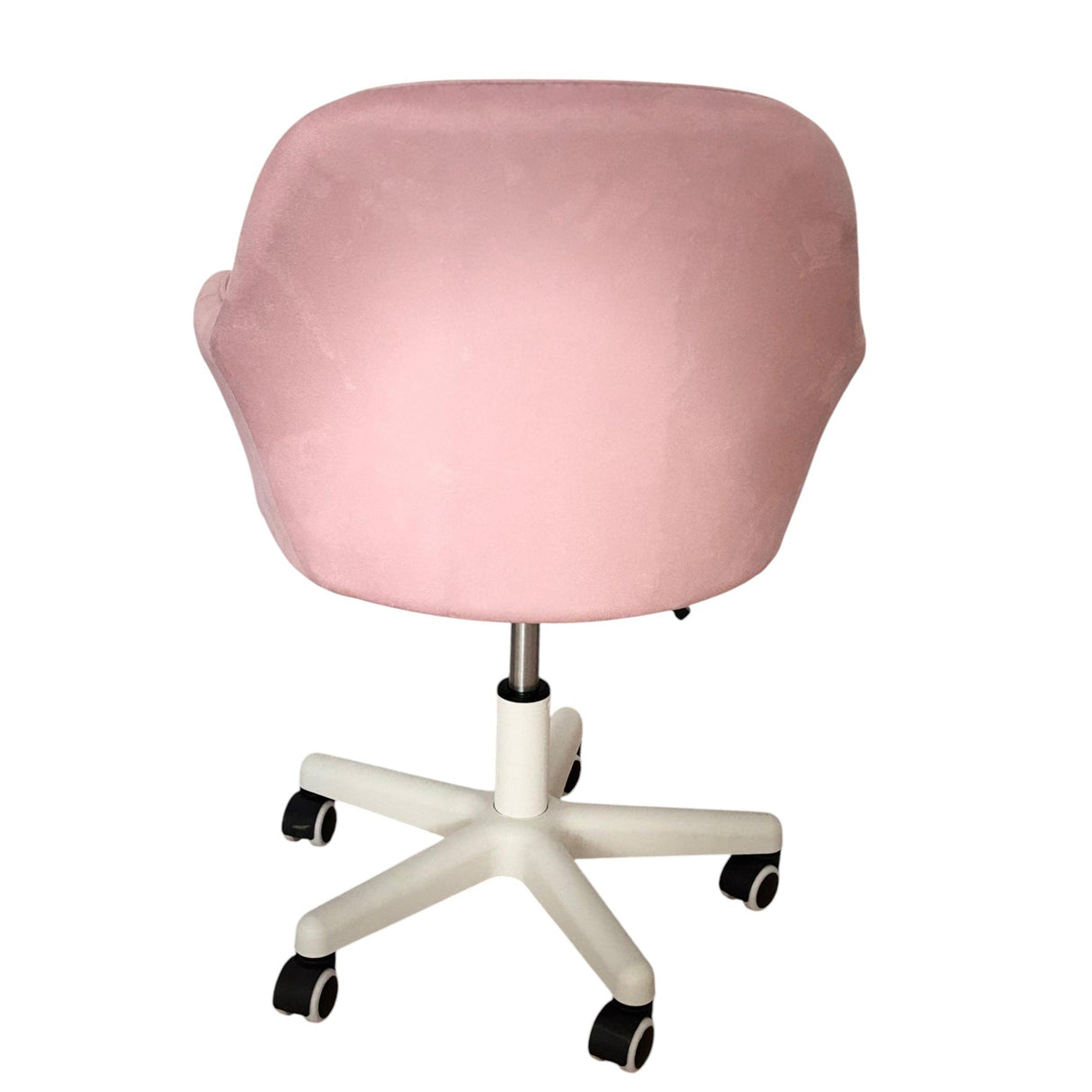 Scaun birou, modern, din catifea, cu inaltime reglabila intre 30 - 40 cm - BUZ.RO