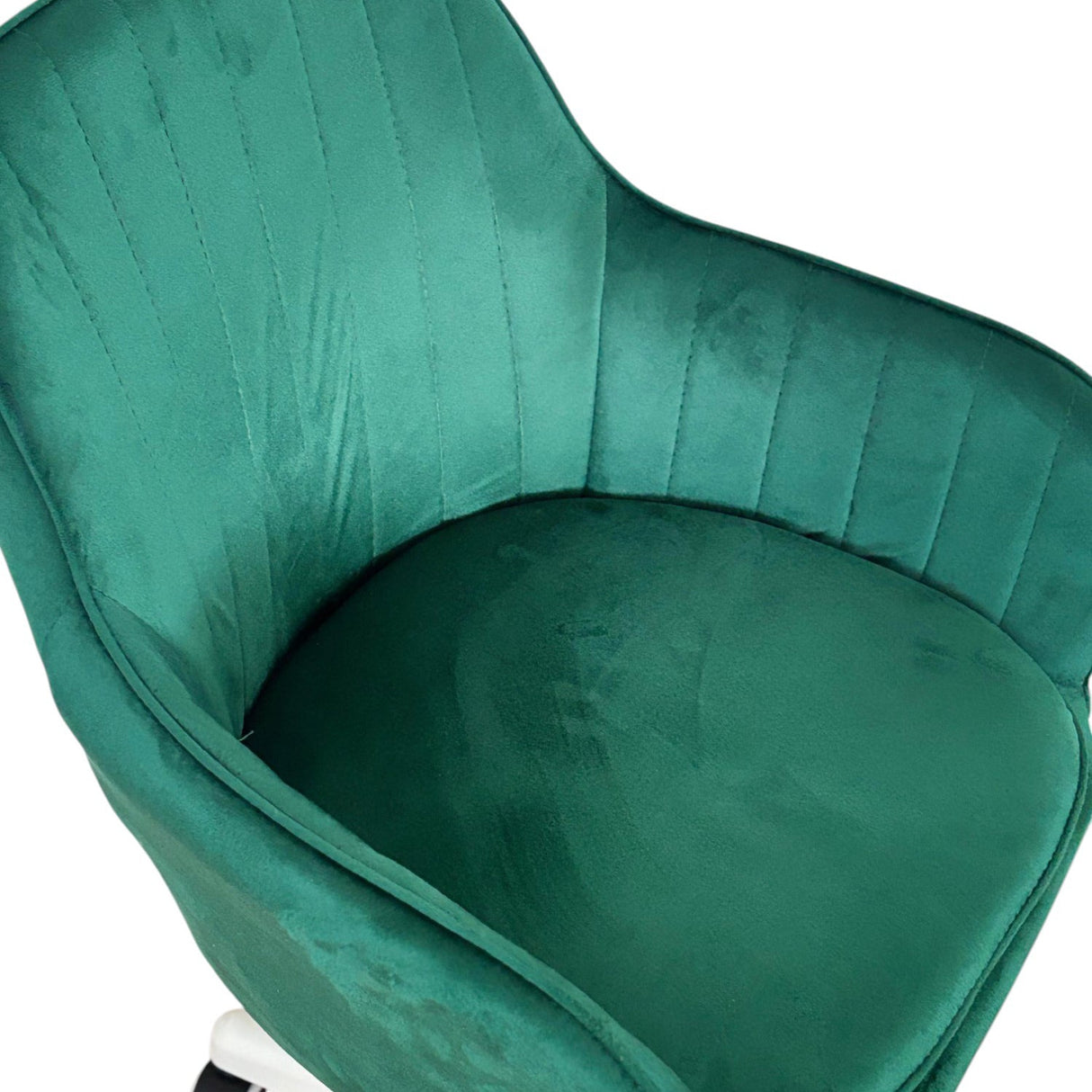 Scaun birou, modern, din catifea, cu inaltime reglabila intre 30 - 40 cm - BUZ.RO