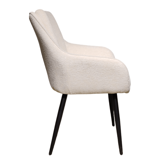 Scaun bucatarie, scaun bar, scaun dining, scaun tapitat, cadru metalic, perna burete, elegant, ergonomic - BUZ.RO