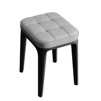 Taburet, taburet bucatarie, living, terasa, tapitat, picioare antiderapante, 45x30x30
