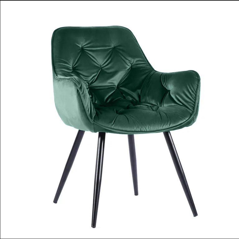 Scaun bucatarie/dinning/sufragerie, modern, din catifea premium, elegant, ergonomic, 83X 57X 58 CM, buz - BUZ.RO