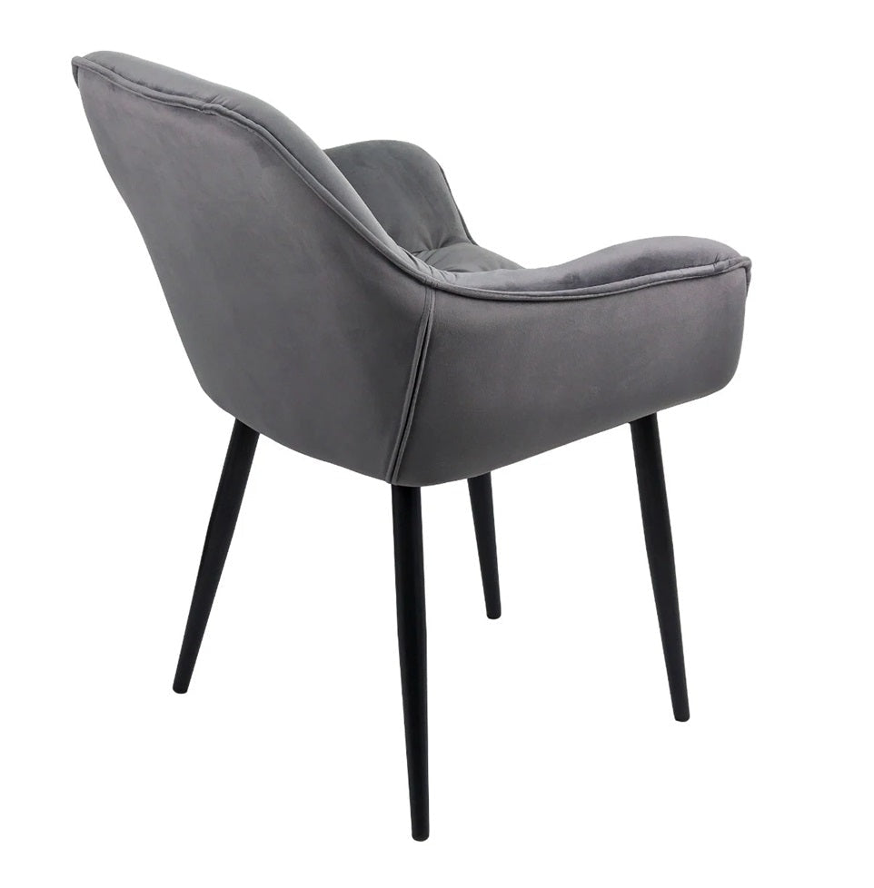 Scaun bucatarie/dinning/sufragerie, modern, din catifea premium, elegant, ergonomic, 83X 57X 58 CM, buz - BUZ.RO