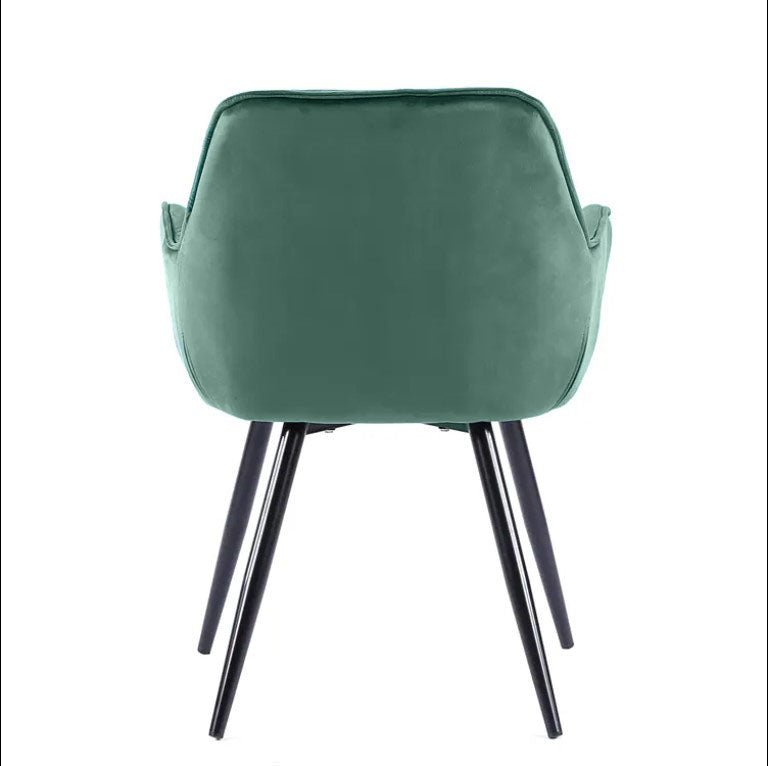 Scaun bucatarie/dinning/sufragerie, modern, din catifea premium, elegant, ergonomic, 83X 57X 58 CM, buz - BUZ.RO