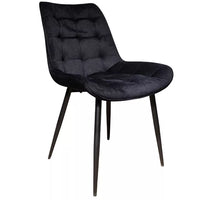 Scaun catifea, scaun bucatarie, scaun bar, scaun dining, scaun tapitat, cadru metalic, perna burete, elegant, ergonomic 85.5x 46 cm