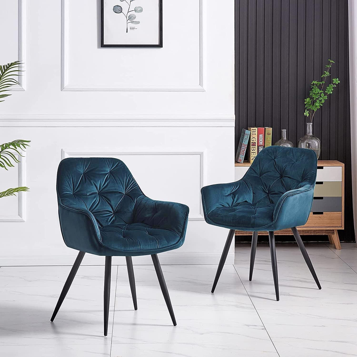 Scaun bucatarie/dinning/sufragerie, modern, din catifea premium, elegant, ergonomic, 83X 57X 58 CM, buz