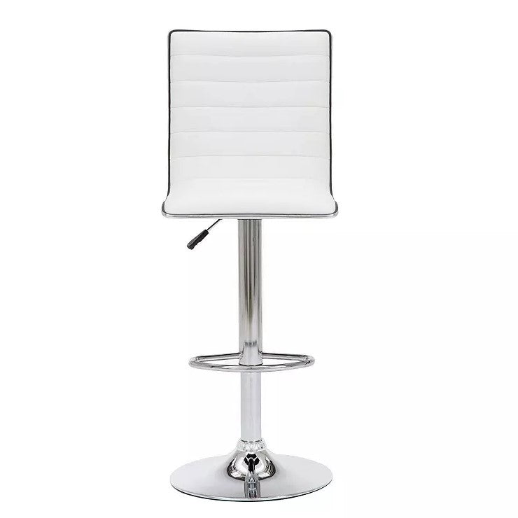 Scaun salon bar cu inaltime reglabila intre 64-84 cm, dimensiuni 116x44 cm