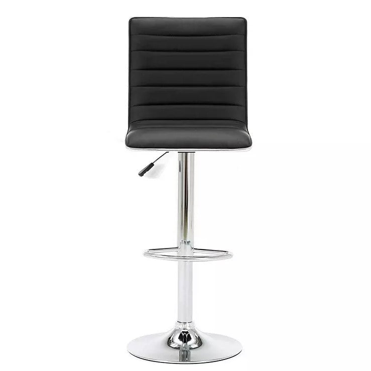 Scaun salon bar cu inaltime reglabila intre 64-84 cm, dimensiuni 116x44 cm
