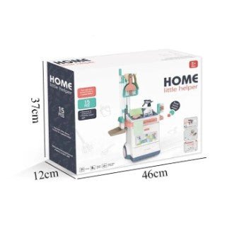 Set curatenie copii , cu matura si pamatuf , set 15 piese - BUZ.RO