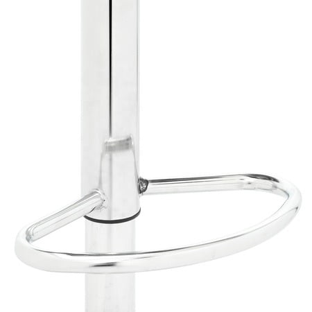 Set 2 scaune, salon, bar, inaltime reglabila, 64-84 cm, 116x43cm, hidraulic, albe